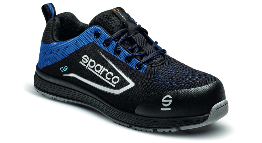 Zapatillas de Seguridad SPARCO Practice S1P - Negro y fucsia